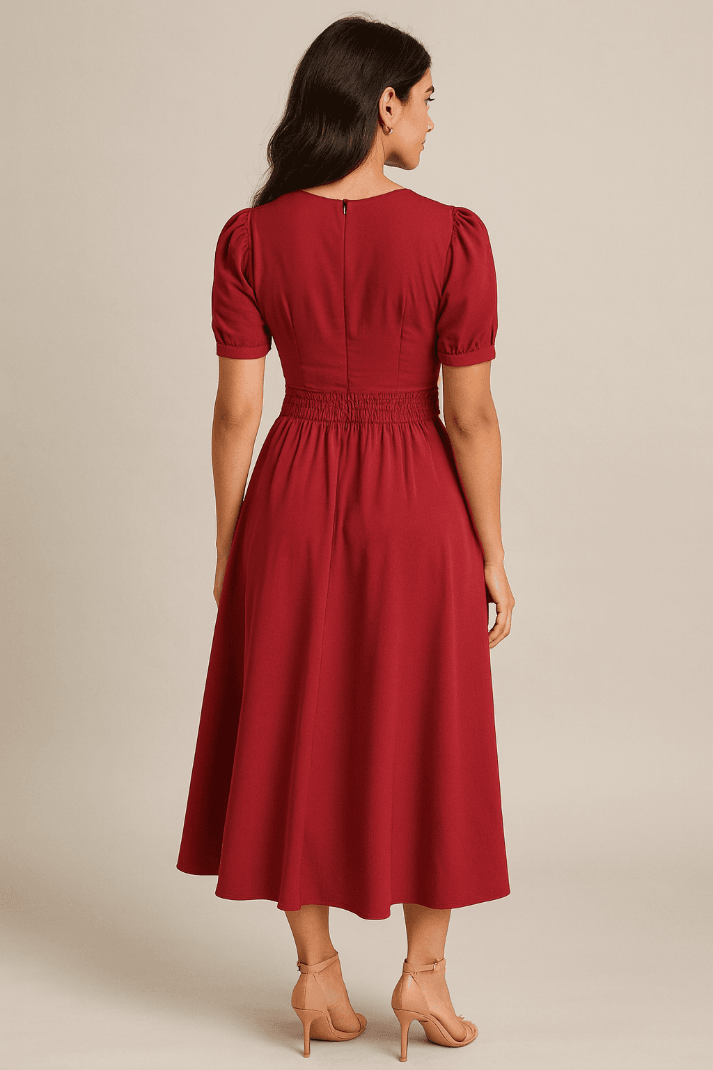 Black And Red Dress