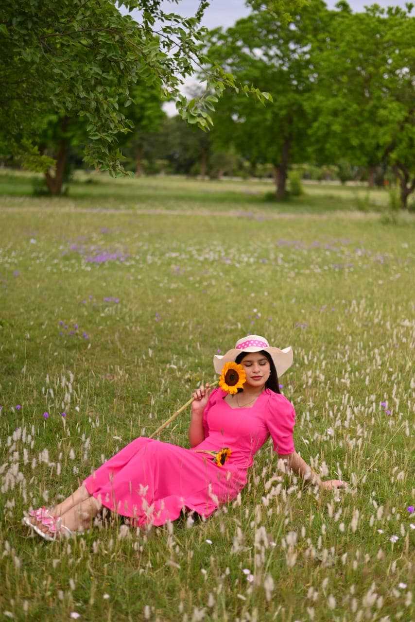 Electric Pink Dress
